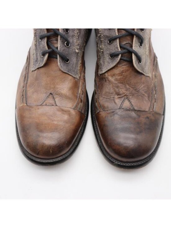 True Religion Chukka Style Men\'s Size 11 Leather Ankle Boots Brown Shoe Italy main image 5